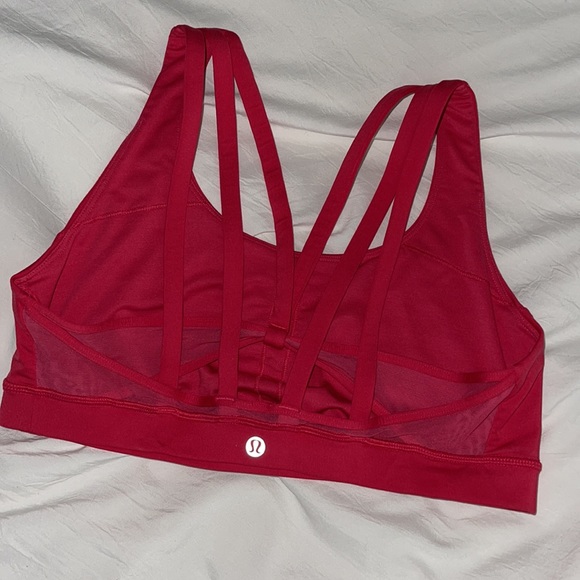 Lululemon Pink Strappy Sports bra 10 - Picture 3 of 5